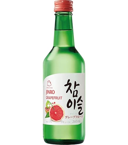 Amazon.co.jp: 〔韓国焼酎〕眞露 チャミスル すもも 360ml 1