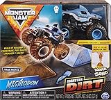 JAM MONSTER モンスタージャム メガロドン モンスターダートスターターセット 8オンス モンスターダートと公式 1:64スケール ダイキャストモンスター・ジャムトラック