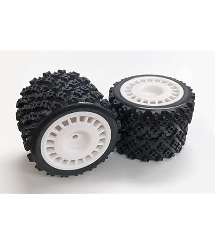 Amazon | Chanmoo 1/10 RC ラリーカー タイヤ オンロードタイヤ 12mm