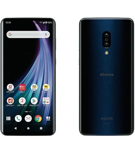 Amazon | docomo AQUOS zero2 SH-01M ミスティ ホワイト 白ロム