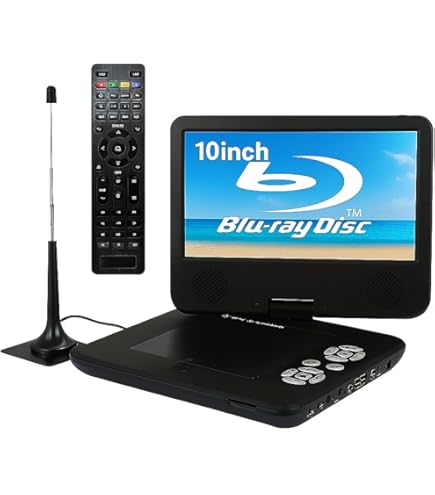 9インチ ポータブルDVD・BD・Blu-ray・ブルーレイプレーヤー Amazon | BDP-901B(9インチ液晶ポータブルブルーレイプレーヤー