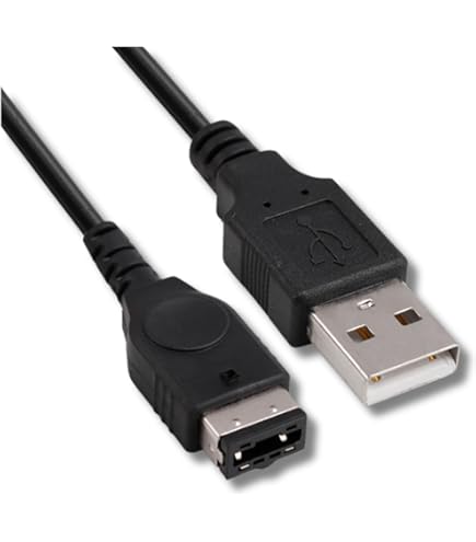 Amazon.co.jp: ABE GBM ゲームボーイミクロ USB充電ケーブル 互換品 約