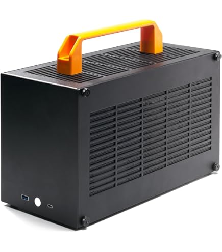 Amazon.co.jp: SGPC K77 ITX Computer Case Aluminum ITX A4 Small PC