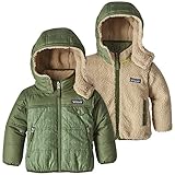 (パタゴニア)patagonia Baby Reversible Tribbles Hoody 61160 Downstream Dobby:Glades Green (DWGG) 4T