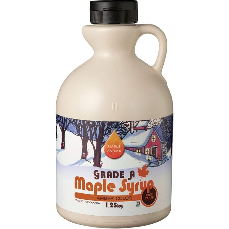 KIRKLAND(カークランド) 有機メープルシロップ アンバーリッチテイスト グレードA 1329g 2本 Amazon | KIRKLAND(カークランド) 有機メープルシロップ アンバー