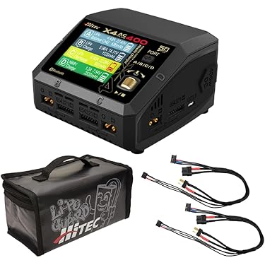 ハイテック X4AC PLUS 400 今までの4ポート充電器よりさらに小さく・高性能！「multi