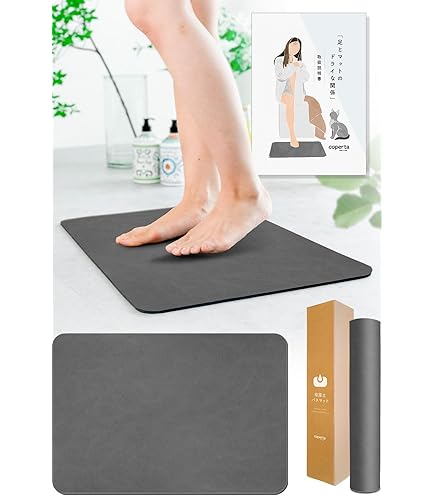 ꕤ︎︎ 珪藻土バスマット ソフト バスマット 柔らかい 速乾 瞬間吸水 40×60 バスマット 珪藻土 ソフトバスマット 40×60cm ソフト （ 珪藻土