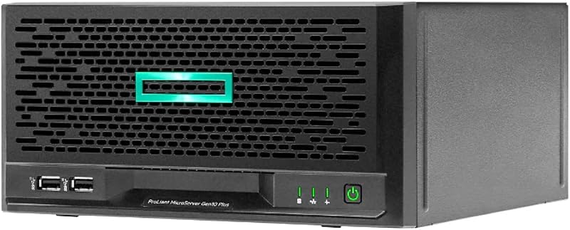 HPE ProLiant MicroServer Gen10 Plus v2 ウルトラマイクロタワーサーバー - 1 x Intel Xeon E-2314 2.80 GHz - 16 GB RAM - 1 TB HDD - [1 x 1TB] HDD コンフィギュレーション - シリアル ATA コントローラー