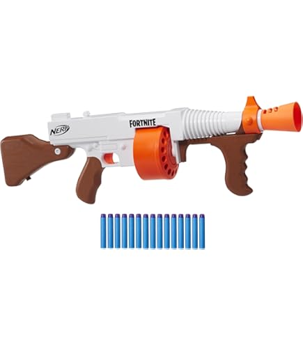 Amazon.co.jp: NERF Fortnite 3 Dart-Firing Micro Trio - Includes 3
