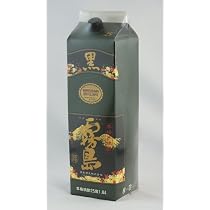 Amazon.co.jp: 霧島酒造 本格焼酎 黒霧島（紙パック1800ml） : 食品