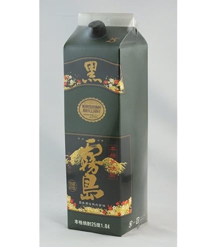 Amazon.co.jp: 霧島酒造 黒霧島25° 1.8Lパック : 食品・飲料・お酒