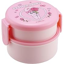 Amazon｜スケーター(Skater) 弁当箱 丸型 ランチボックス 500ml 2段