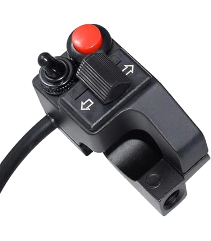 バイク用ハンドル周りヘッドライト・ウィンカーセット Amazon.co.jp: 12V 22mmハンドルバーオートバイ用 スイッチ