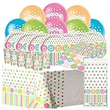 Baby Shower Essential Party Pack From Pastel Baby Range (16 Guest) by Uk Baby Shower Co