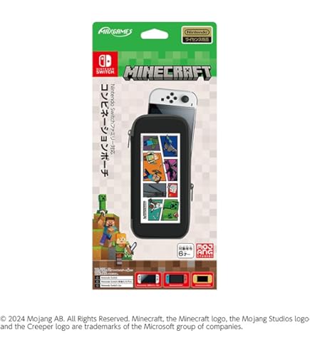 Nintendo switch本体/ケース/保護フィルム2枚/マイクラカセット Nintendo switch本体/ケース/保護フィルム2枚/マイクラカセット