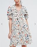 (エイソス) ASOS フリルの詳細とクイーンビーティードレス Queen Bee Tea Dress With Frill Detail (並行輸入品) totomall