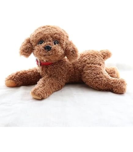 Amazon.co.jp: トイプードル プードルぬいぐるみ 犬 リアル 本物