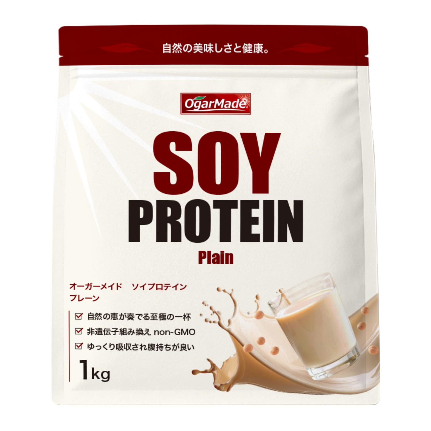 【ブラックフライデー】【1,821円（定期便1,730円）】 MAD PROTEIN ソイプロテインノーフレーバー プレーン 国内加工 大豆 無添加 植物性プロテイン 1kg