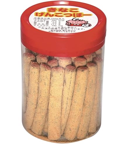 Amazon.co.jp: 高田屋製菓 きなこげんこつぼー 100本 : 食品・飲料・お酒