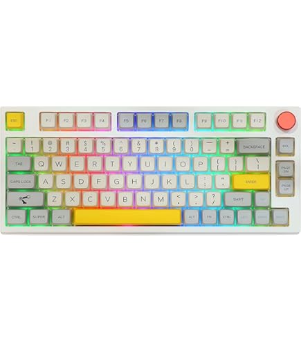 Amazon | EPOMAKER TH80 PRO V2 ワイヤレス ゲーミングキーボード RGB