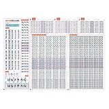 名前シール 算数セット用【792枚/8サイズ/ピンセット付】(No.339/ラフMIX(ブルーぴんく))