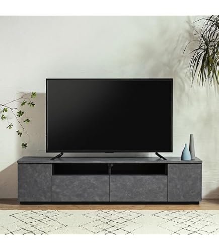 Amazon｜大川家具 GART テレビボード ルーデ 幅165cm｜ローボード 