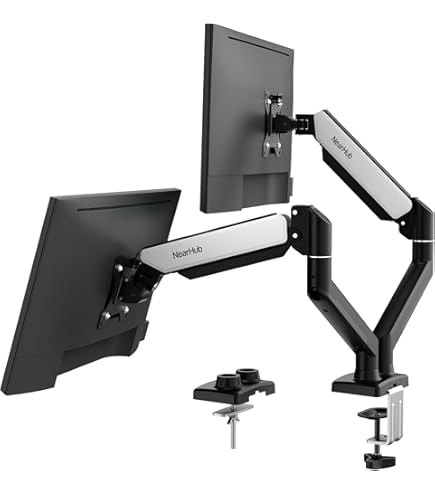 Amazon.co.jp: JAPANNEXT モニターアームガス式液晶ディスプレイ