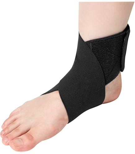 Amazon | bonbone 足首サポーター フリーサポーターAM ブラック S
