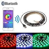 XCSOURCE 3 M Bluetooth USB RGB 5050 LEDストリップライトスマートAppコントロール柔軟なテレビ背景ストリップライトld1059