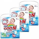 大王製紙 グーン パンツS62枚(5～9キロ) やわらかフィットエリエール ３パック