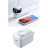 サンワダイレクト アップル ウォッチ充電器 PD対応 30W出力 USB-C 1ポート アイフォン/アイパッド 700-AC042 | 折りたたみ式 スイングプラグ,急速充電