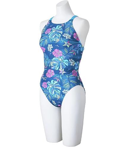 Amazon.co.jp: Mizuno N2MAB876 Women's Stream Ace Race Swimsuit