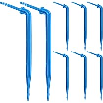 Amazon | OUNONA 点滴ドリッパー 点滴灌漑 100個 点滴ノズル 植木鉢