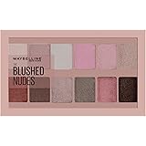 Maybelline New York Blushed Nudes Eyeshadow Palette - Nude, Blush & Plum, Blushed Nudes