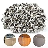 100pcs 棚受け　棚ダボ　棚受け金具　差し込み　シェルフのピン　釘のサポート金属