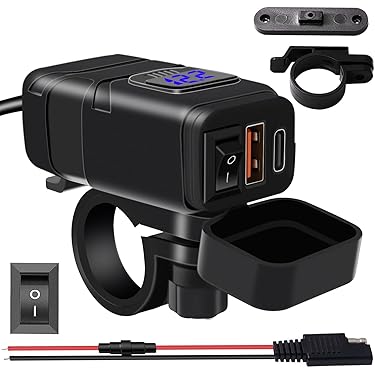 オートバイ専用　ETC　3電源USB・シガレット・モバイルバッテリー ☆即発送☆ オートバイ専用 ETC 3電源USB・シガレット・モバイル