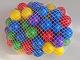 My Balls by CMSパック900 2.5 CM 65 mm Ball Pit Balls in 5明るい色 – crush-proof air-filledソフトプラスチック、フタル酸& B