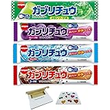 ガブリチュウ 4種 コーラ ラムネ グレープ メロンソーダ まとめ買い 明治 チューインガム Rioボックス梱包 Rio特製ステッカー (4種 40本 ガブリチュウ) ※時期により内容物が異なる場合がございます。