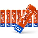 enevolt エネボルト 充電池 単3 容量2150mAh、約1000回使用可能 ニッケル水素充電池 単3形充電池 8本パック 3R SYSTEMS