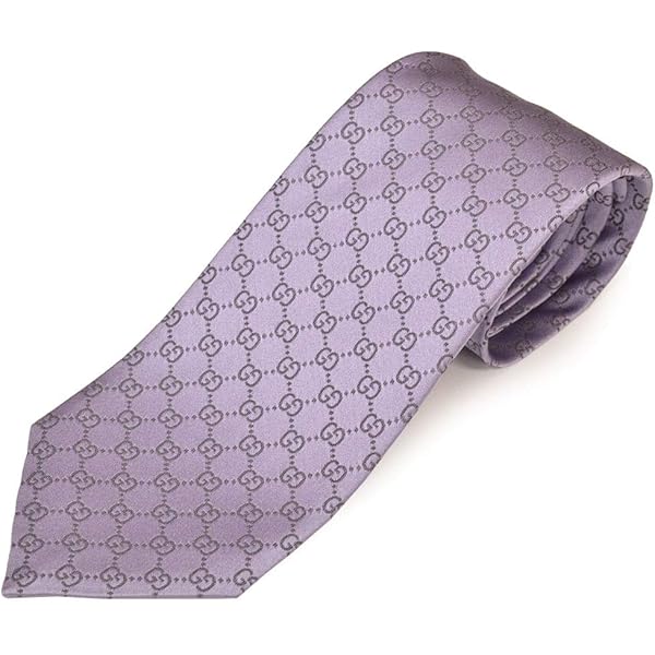 Amazon | GUCCI(グッチ)シルクジャカードGGパターン柄ネクタイ(サイズ 