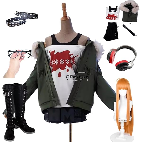 Amazon.co.jp: 女神異聞録 ペルソナ5 佐倉双葉 コスプレ衣装 (S) : ホビー