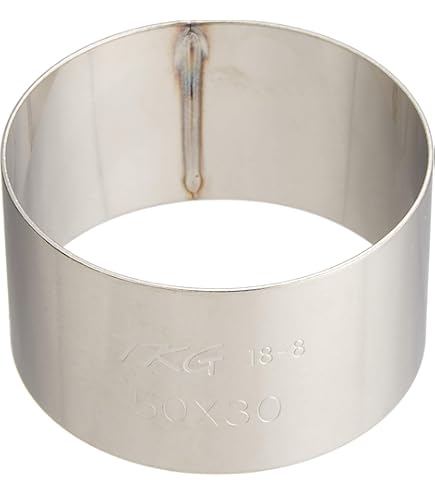 Amazon｜遠藤商事 業務用 かみ合わせセルクルリング丸型 φ50×H30mm 18