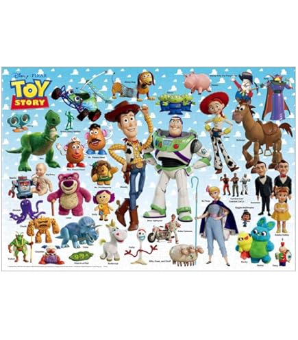 Amazon.co.jp: 1000ピース トイ・ストーリー4 ジグソーパズル （69cm