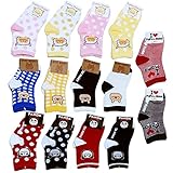 2017年 春物 キャラクター クルーソックス I)SUNNY-ドット色ピンク◇9-15cm