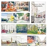 モノライク - キャプチャー·ザ·ライフ,ロンドン シングルカード ポストカード CAPTURE THE LIFE, LONDON Single card - 12セット 断面カード