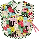 KILLY EDNA(キリーエドナ)ラウンドビブ(ギフトボックス入り)・ファニーキャット