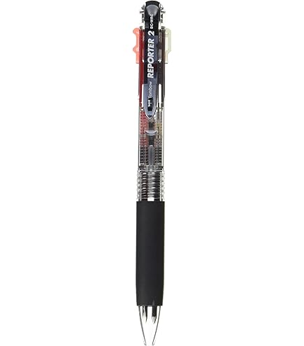 Amazon | Uni ボールペン ジェットストリーム 2色 ブラック、レッド