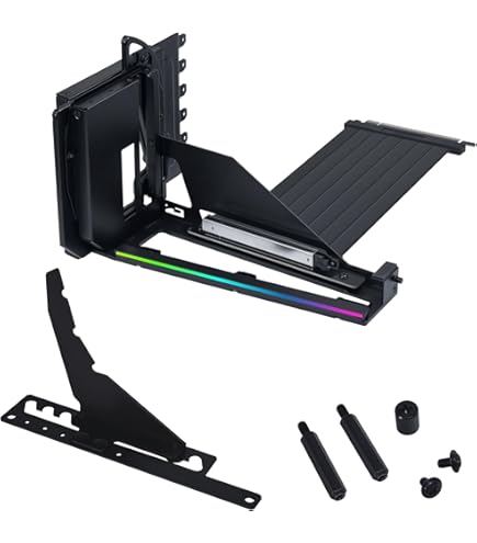 LIANLI PCIe 5.0対応GPU縦置きキット Amazon | LIANLI PCIe5.0対応GPU縦置きキット LL-VG4-5-V4X ブラック