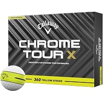 Amazon.co.jp: キャロウェイ(Callaway) ゴルフボール CHROME TOUR X 24