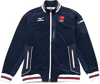 Amazon ミズノ Mizuno ロンドンオリンピック日本代表選手団公式レプリカウオームアップシャツa60sb A60sb247 14 ネイビー S ジャージボトム 通販